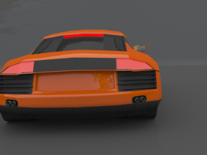 audi r8 blend obj maya fbx Modelo 3D