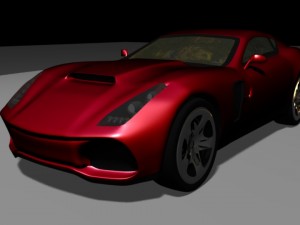 ferrariblendobjmayafbx Model 3D