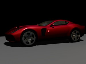 ferrariblendobjmayafbx Model 3D