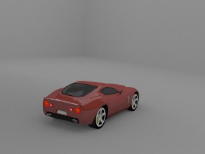 ferrariblendobjmayafbx Model 3D