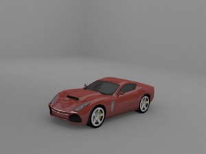 ferrariblendobjmayafbx Model 3D