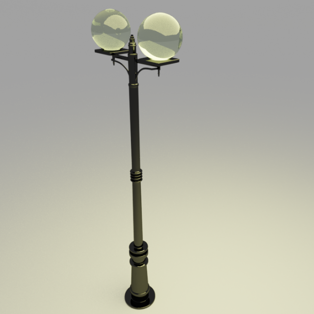 street floor lamp 3D Modell .c4d .max .obj .3ds .fbx .stl .blend