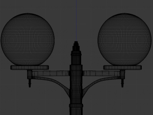 street floor lamp 3D Modell