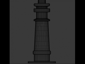 street floor lamp 3D Modell