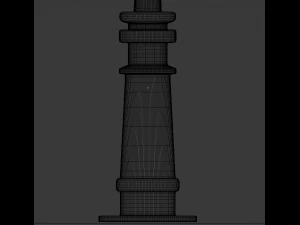 street floor lamp 3D Model