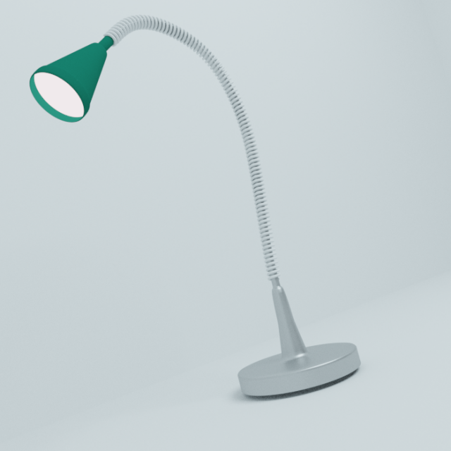 desk lamp 01 3D Model .c4d .max .obj .3ds .fbx .stl .blend 