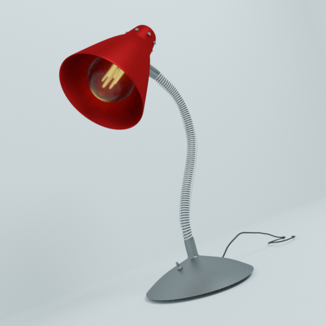 desk lamp 02 Modello 3D .c4d .max .obj .3ds .fbx .stl .blend 