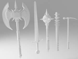 medieval 3D 模型
