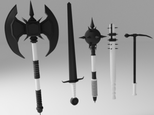 medieval 3D 模型