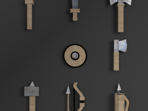 low poly 3D Модель