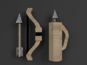 poli rendah Model 3D