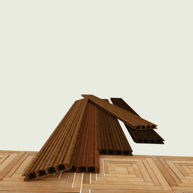 tile wood Model 3D .c4d .max .obj .3ds .fbx .stl .blend 