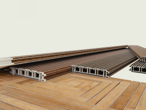 tile wood Model 3D