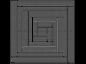 tile wood Model 3D