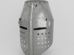 helmet medieval Modelo 3D