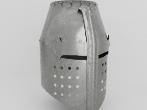 helmet medieval Modelo 3D