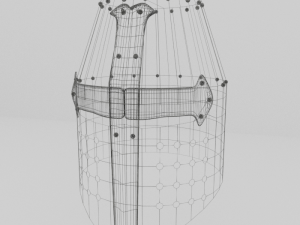 helmet medieval Modelo 3D