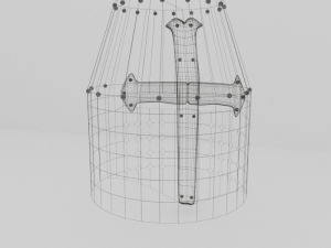helmet medieval Modelo 3D
