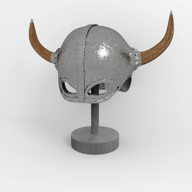 helmet medieval 2 3D Model .c4d .max .obj .3ds .fbx .stl .blend 