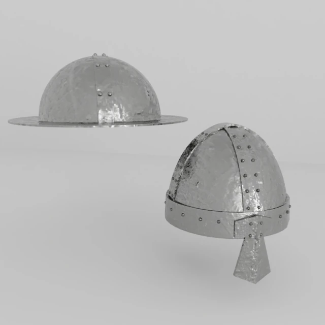 helmet medieval 3 3D Model .c4d .max .obj .3ds .fbx .stl .blend 