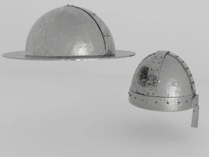 helmet medieval 4 3D Model