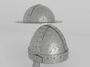 helmet medieval 4 3D Model