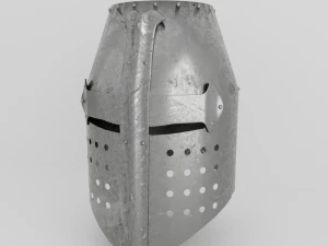 helmet medieval 4 3D Model