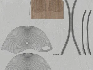 helmet medieval 4 3D Model