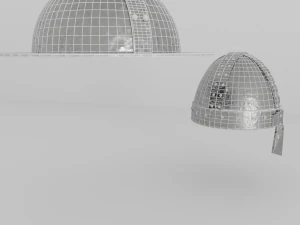 helmet medieval 4 3D Model