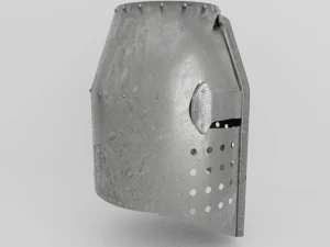 helmet medieval 4 3D Model
