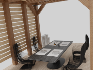 pergola 3D Model