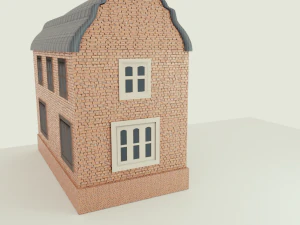 building house low poly 3D Model