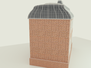 building house low poly 3Dモデル
