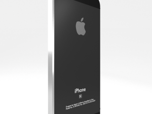 apple iphone se 3D मॉडल