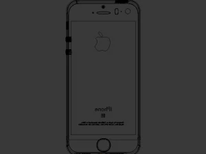 apple iphone se 3D Model