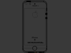 apple iphone se 3D Model