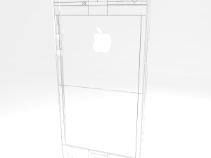 apple iphone se 3D मॉडल