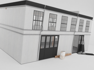 building warehouse factory fps Model 3D