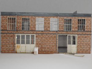 building warehouse factory fps Model 3D