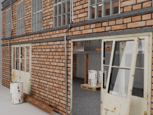 building warehouse factory fps Model 3D