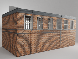 building warehouse factory fps Model 3D