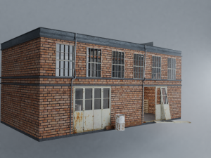 building warehouse factory fps Model 3D