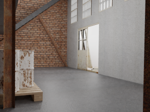 building warehouse factory fps Model 3D