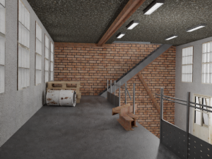 building warehouse factory fps Model 3D