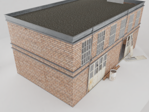 building warehouse factory fps Model 3D