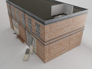 building warehouse factory fps Model 3D