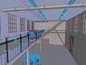 building warehouse factory fps Model 3D