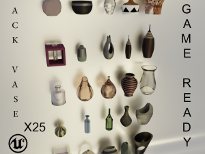vase pack x25 3D Модель