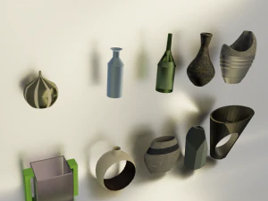 pacote de vaso x25 Modelo 3D