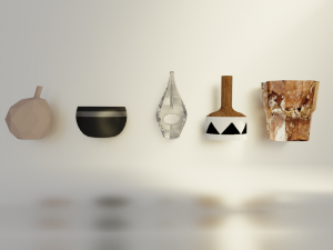 vase pack x25 3Dモデル